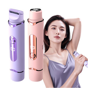 2-IN-1 Electric Hair Trimmer for Women Painless Facial Leg Bikini Body Hair Remover Dual-Purpose Female Hair Clipper And Shaver