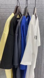 wear Suya 2023 ใหม่ชกวาน เสื้อยืดคอกลม หลวมและสบาย 5 สีเลือก DF03