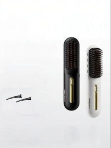 UBelle | Portable Rechargeable Ionic Multi-Function Straightener and Curler for High Scalp