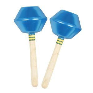 IRIN | Dụng Cụ Lắc Cát Orff Có Tay Cầm Bằng Gỗ Maraca Trẻ Sơ Sinh Lắc Lắc Nhạc Cụ Bộ Gõ Bóng Cát Lắc Lục Lạc