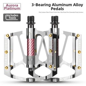 West Biking | Aluminum Alloy 3-Bearing Pedals For Road and Mountain Bikes