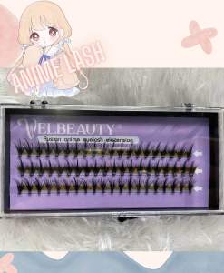 ANIME LASH DOYIN LOOK KOREAN LASH BULUMATA ANIME BY VELBEAUTY