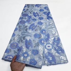 NI AI LACA African Jacquard Lace Fabrics 2026 Hot Sale Nigerian French Brocade Lace Fabrics for Evening Women Party Dress Sew