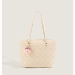 2025 New Large Capacity Tote Bag Luxury Commuter Shoulder Bag Hard Bottom 3D Versatile Sports Outdoor Casual Bag