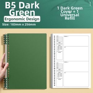 BAIZHI | Removable Subject-specific B5 Error Book For Junior and Senior High School Students B5
