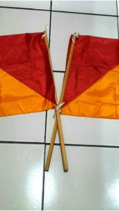 BENDERA SMAPHORE/TONGKAT SEMAPHOR