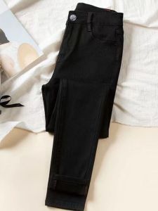 กางเกงลำลองทรงเข้ารูปเอวสูงทรงสลิมฟิตสำหรับผู้หญิง กางเกงขายาวทรงหลวม ทรงเข้ารูป ทรงเข้ารูป กางเกงขายาวทรงเข้ารูป