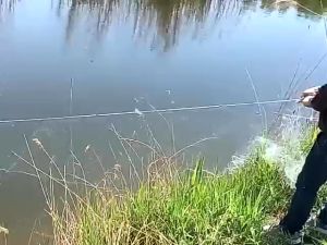 Casting-Fly Fishing Trap Net - Ultra-Strong Monofilament Nylon High-Res Mesh Design for Crawfish/Pianga/Pike/Buffalo/Bait Cages
