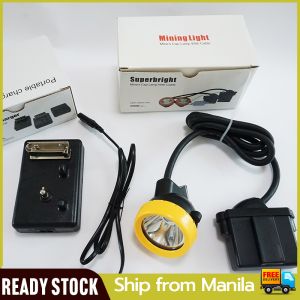 🔥Original+local delivery✅ KL5M KL12M Miners Lamp Lithium Battery Headlamp Explosion-proof Waterproof Bright Headlight Wisdom Flashlight