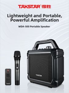 Takstar WDA-500 Wireless Bluetooth Outdoor Speaker Teacher Special Microphone Headset High Power Amplifier Guangdong China