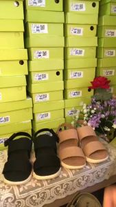 Giày Dép Nữ  Sandal Nữ Quai Ngang Khóa Dán  Chính Hãng SIKETU Siêu Êm Nhẹ Hàng Chất Lượng Cao Cấp Gót cao 4.5Cm Tôn Dáng