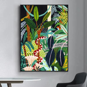 60X75cm Oil Painting By Numbers Nature Forest Animal On Canvas DIY Paint by numbers Frameless Digital Painting Home Decor