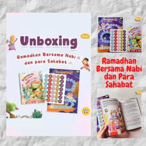 Family Buku Anak Ramadhan Bersama Nabi dan Para Sahabat Ahlan! / Buku Ramadhan Activity / Buku Aktivitas Anak