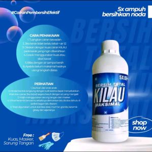 KILAU PEMBERSIH LANTAI DAN KERAMIK KILAU MAKSIMAL GRATIS SARUNG TANGAN MASKER KUAS