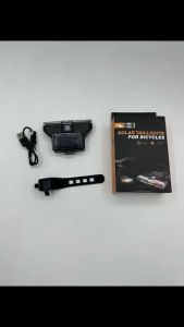 Solar LED Bike Tail Light USB Charging Bicycle Rear Light Waterproof Safety Warning Taillight for Outdoor Cycling