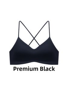 Gathering Seamless Bra For Small Bust