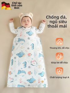 Sleeveless Vest Sleeping Bag Protects Tummy Prevents Blanket Kicking