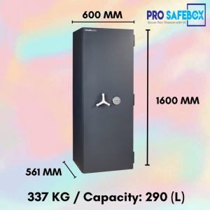 Chubbsafes Duoguard M-290 (337kg) Electronic Lock Safebox Safety Box Security Safe