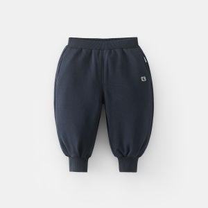 Absorbent Moisture Wicking Knitted Sweatpants for Boys Spring Autumn Style Casual Trousers Baby Clothes Childrens Pants