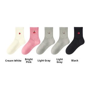 B&C.Room | Summer Thin Cotton Socks Mid-Calf