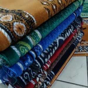 Nurtex Sajadah Muka 30x55cm Sajadah Mini Bludru Turkey