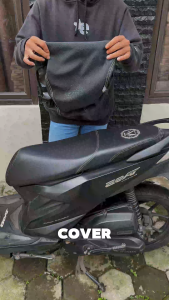 Sarung Jok Motor Amplas Calidus / Cover Jok Motor Langsung Pakai Kretek Rajalelaki