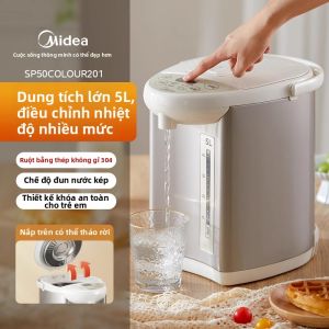 Midea | Ấm Điện Thông Minh Dung Lượng Lớn Có Điều Khiển Nhiệt Độ