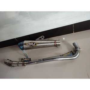 knalpot dpj Supra x 125 suara engker helikopter