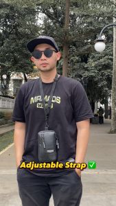 Mr Mads - Leon Hanging Wallet - Tas Slingbag Kecil - Tas Hp Dompet Waterproof