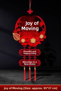 MONLEYTA | New Home Decoration Couplets Moving Celebration Good Luck Housewarming Festive Decorations Door Hanging Ornaments