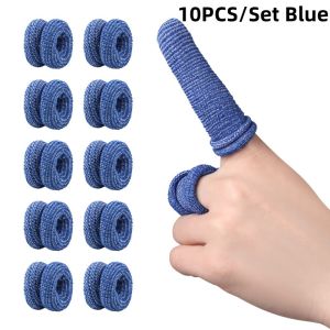 10PCS/Set  Soft Cotton Finger Bandage Finger Bobs Cots Buddies Dressings First Aid Tubular Bandage 15x600mm for Use Finger Cot