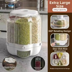 Anti-Insect Moisture-Proof Storage Container for Grains and Rice