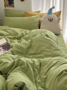 Kiss Dear | Summer 100% Cotton Solid Color Bedding Set 4 Pieces