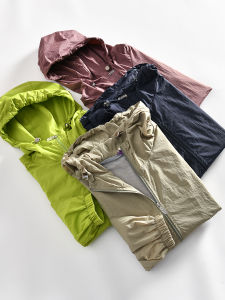 Fen Brand Lightweight Breathable Waterproof Summer Mens Outdoor Cycling Hat Sun Protection Clothing Thin Jacket Zipper Closure