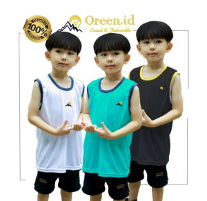 Singlet Anak Kaos Olah Raga & Desain Simpel