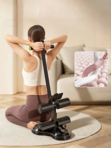 REXUELONG | Home Abdominal Exerciser Suction Feet Holder Waist Slimming Trainer