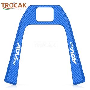 Ốp Trang Trí Lỗ Khóa Xe Máy Honda ADV 350 2022-2025 Chất Liệu Nhôm Phụ Kiện Bảo Vệ Khung Xe