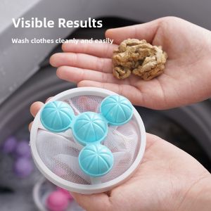 Universal Washing Machine Filter Net Clothes Cleaning Hair Removal Paper Shavings Absorbing Ball Filter Lint Catcher Bag