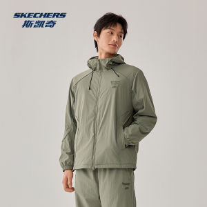 Skechers | Tech Cotton Hooded Waterproof Lightweight Mens Jacket