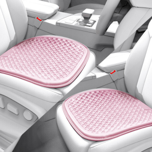 Car Gel Seat Cushion Breathable Honeycomb Cooling Pad Non‑Slip Auto Office Chair Butt Cushion Four Season Protector Mat Pad