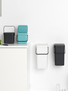 brabantia | Sort Waste Hygienic Wall-Mounted Trash Can