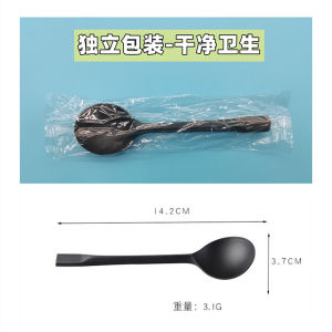 Thìa Nhựa Dùng Một Lần Bao Bì Đơn Lẻ Vệ Sinh an Toàn Thực Phẩm Dùng Cho Đồ Ăn Nhẹ Đặc Biệt Dùng Ngoài Nhà Hàng