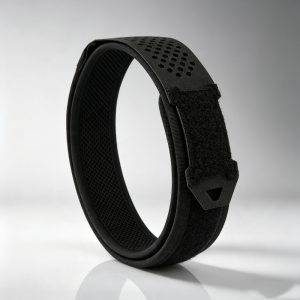 Breathable Perforated Tactical Belt Adjustable Hook Loop Lightweight Mesh Inner Utility Belt Men Outdoor Sports Work Training Strap