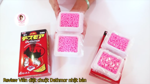 Viên Diệt Chuột Dethmor Nhật Bản Hộp 4 Vỉ - 100% Authentic