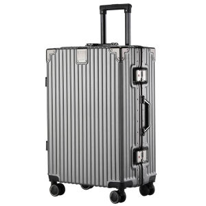 LIWAN | Sturdy Durable Aluminum Frame Password Lock Luggage 24in