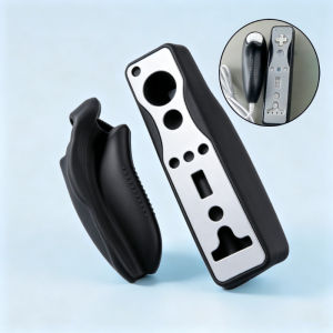 1Set Anti-slip Silicone Controller Case For Wii Remote Nunchuk Handle Protective Sleeve Multi Color Game Accessory