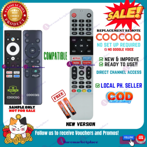 COOCAA SMART TV Remote Replacement COOCAA REMOTE TV 40Z72+ 43Z72+ 32Z72+ 55Y72+ 50Y72+ 65Y72+ 43Z72+ 40Z72+ 32Z72+ 55X72 55X72 32Y72 40Y72 43Y72 50Y72 55Y72 32Z72 40Z72 43Z72 50Z72 55Z72 32S3U 43S3U 55S3U 32S3U+ 43S3U+ 55S3UPRO alluremarketplace2