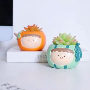 Clearance กระถางเรซิ่นผลไม้ กระถางต้นไม้เล็ก กระถางแคตตัส ผลไม้ กระถางกุหลาบหิน กระถางไม้มงคล กระถางจิ๋ว
