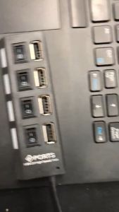 Hub Usb 4 port Có Công Tắc và đèn LED