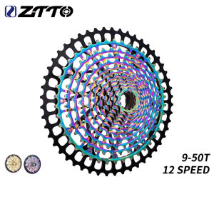 ZTTO MTB 12 Speed Cassette Xd 9-50t Ult Ultralight Cnc Freewheel Rainbow Golden Flywheel 12speed Sprocket 12s K7 Colorful Ult Bike Bicycle Parts